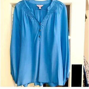 Lilly Pulitzer silk blouse NEW WITH TAGS